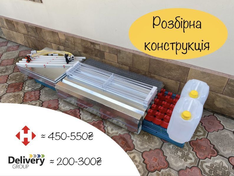Клітка розбірна для перепелів 200-250 гол КРП-250 фото