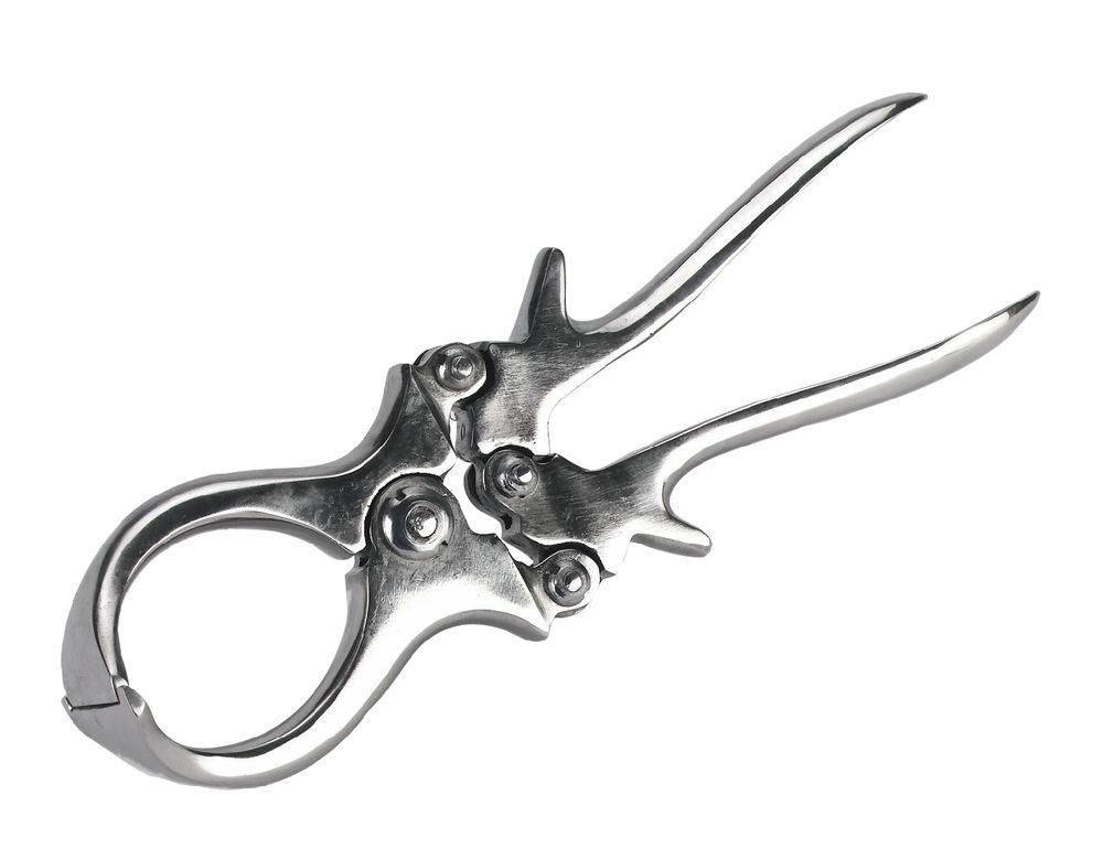 Щипці Бурдіццо для безкровної кастрації ягнят, козенят, 23 см 1084159407 фото