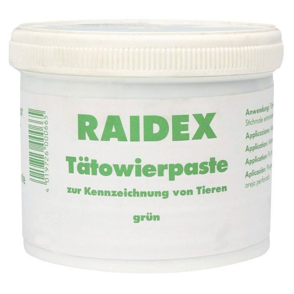 Тушь для татуировки животных Raidex, 600 г цвет зеленый 666294496 фото