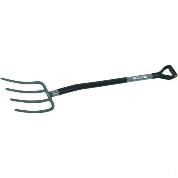 Вилы копальные, 4 зубца, Fiskars 133400 1096673175 фото
