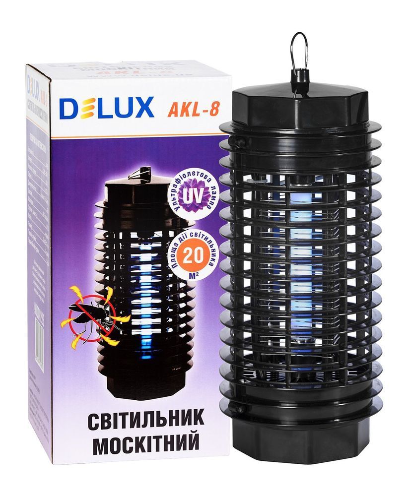 Лампа антимоскітна Delux AKL-8, 4 Вт AKL-8 фото