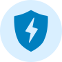 Sticky Mat - Антистатическая обработка ESD Значок щита с эмблемой молнии